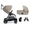 Prams & Pushchairs Millie & Ralph | Mamas & Papas Flip Xt - 4 Pc Starter Bundle - Biscuit