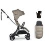 Prams & Pushchairs Mamas & Papas | Mamas & Papas Airo Pushchair 3 Pc Starter Bundle - Greige