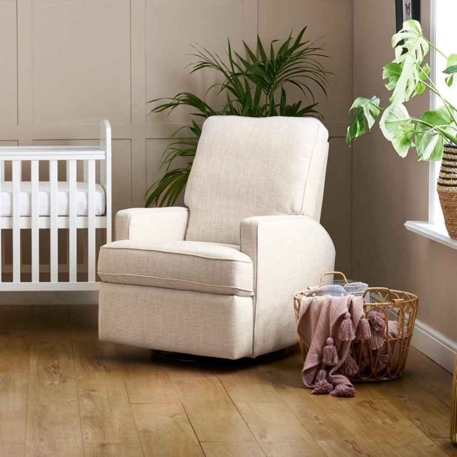 Nursery & Home Obaby Nursing Chairs | Obaby Madison Swivel Glider Recliner Chair ‚Ai Oatmeal