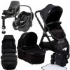 Prams & Pushchairs Bababing | Bababing Raffi Maxi-Cosi Pebble 360 Pro Car Seat Bundle - Black