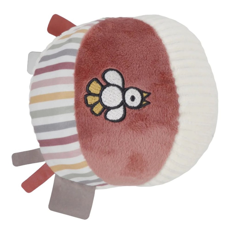 Nursery & Home Little Dutch Soft Toys | Little Dutch X Miffy Ball Fluffy Pink