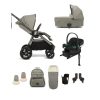 Prams & Pushchairs Millie & Ralph | Mamas & Papas Ocarro 9 Pc Complete Travel Bundle With Aton B2 - Everes