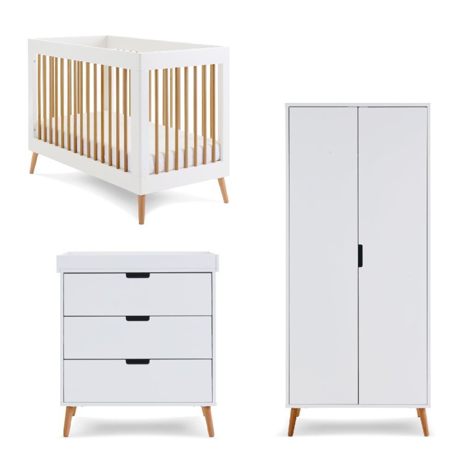 Nursery & Home Obaby 3 Piece Sets | White Nursery Furniture | Obaby Maya Mini | Millie & Ralph