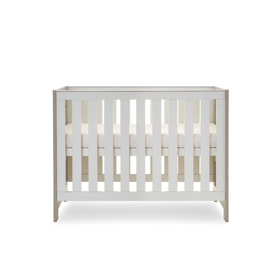 Nursery & Home Obaby 3 Piece Sets | Obaby Nika Mini 3Pc Nursery Furniture - Grey Wash & White