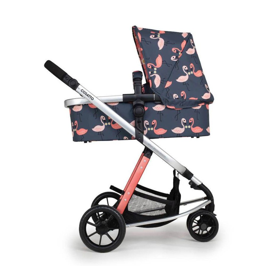 Prams & Pushchairs Cosatto | Cosatto Giggle 3 In 1 I-Size Everything Bundle - Pretty Flamingo