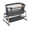 Nursery & Home Millie & Ralph Cots & Cotbeds | Maxi-Cosi Iora Air Beyond Co-Sleeper Crib - Beyond Graphite