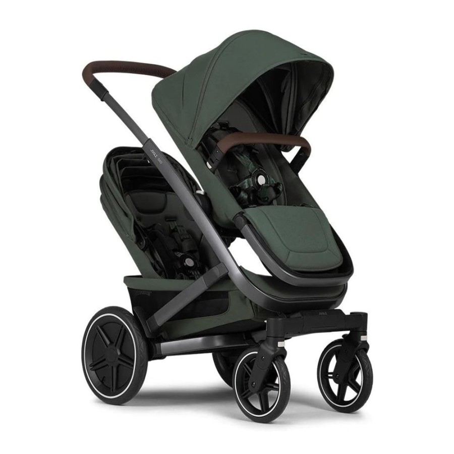 Prams & Pushchairs Joolz | Joolz Geo3 Twin Pushchair - Urban Green