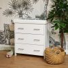 Nursery & Home Obaby Dressers | Obaby Nika Changing Drawers - White Wash