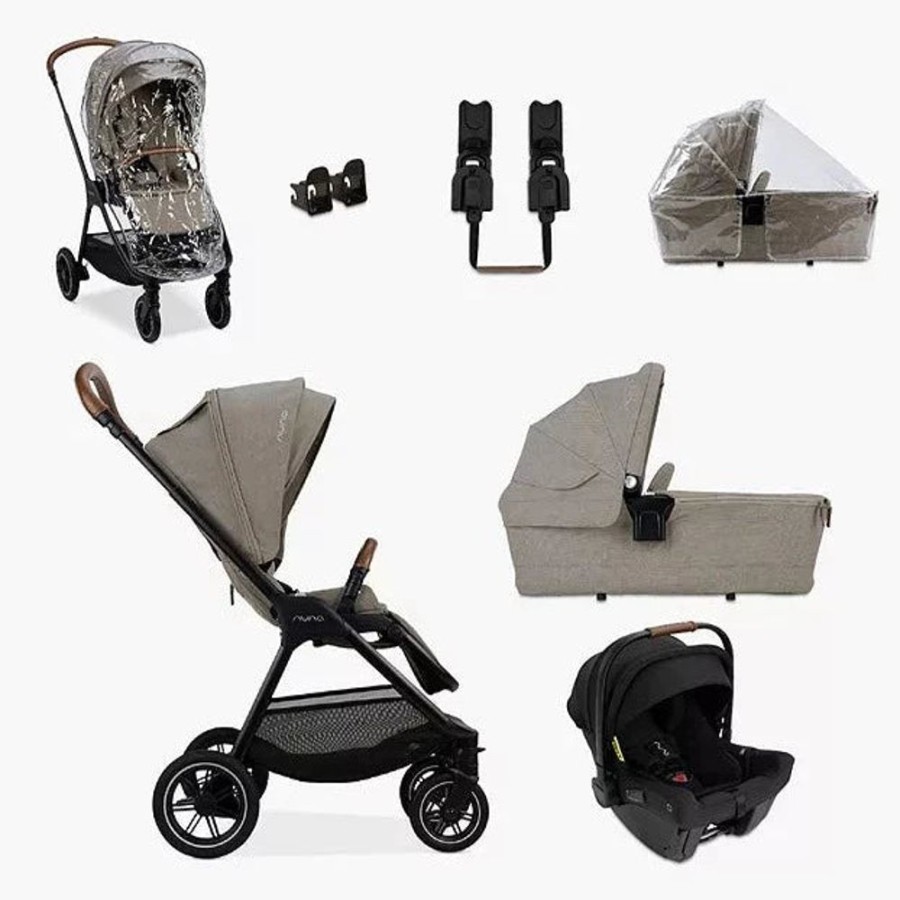 Prams & Pushchairs Millie & Ralph | Ex Display Sale - Nuna Triv Next Generation Pipa Urbn Bundle - Hazelwo