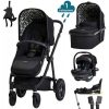 Prams & Pushchairs Cosatto | Cosatto Wow 2 Acorn I-Size Car Seat & Base Bundle - Silhouette