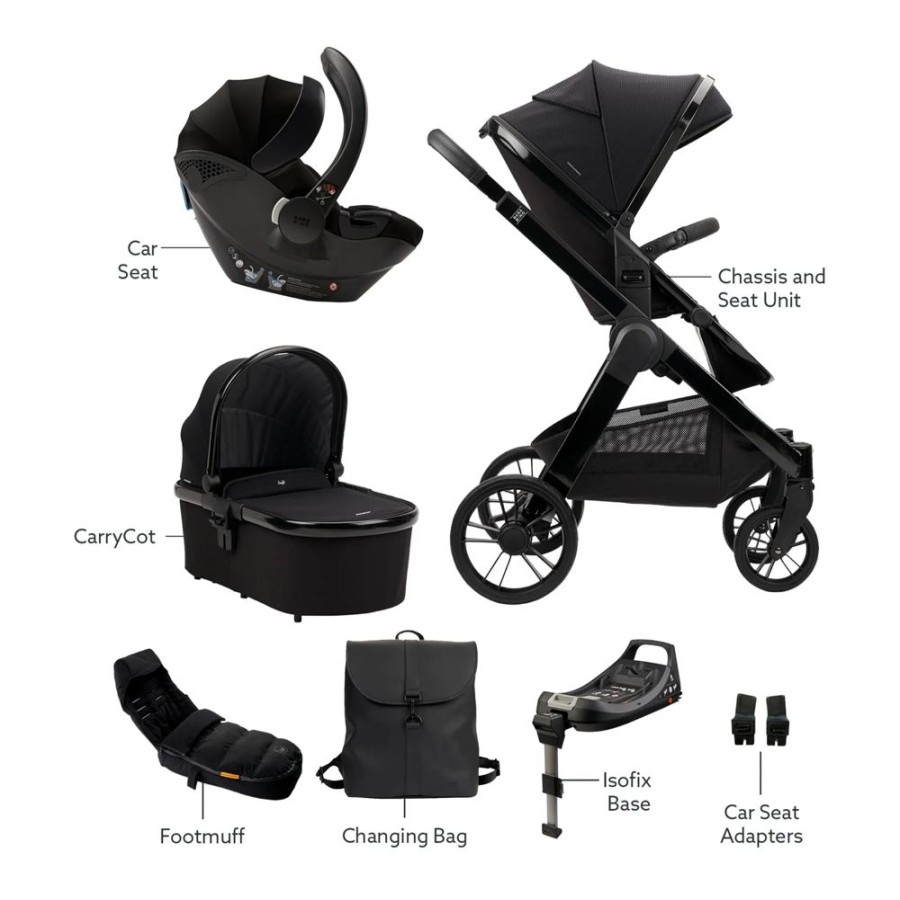 Prams & Pushchairs Bababing | Bababing Raffi 3 In 1 - Duck Egg - With Free Isofix Base