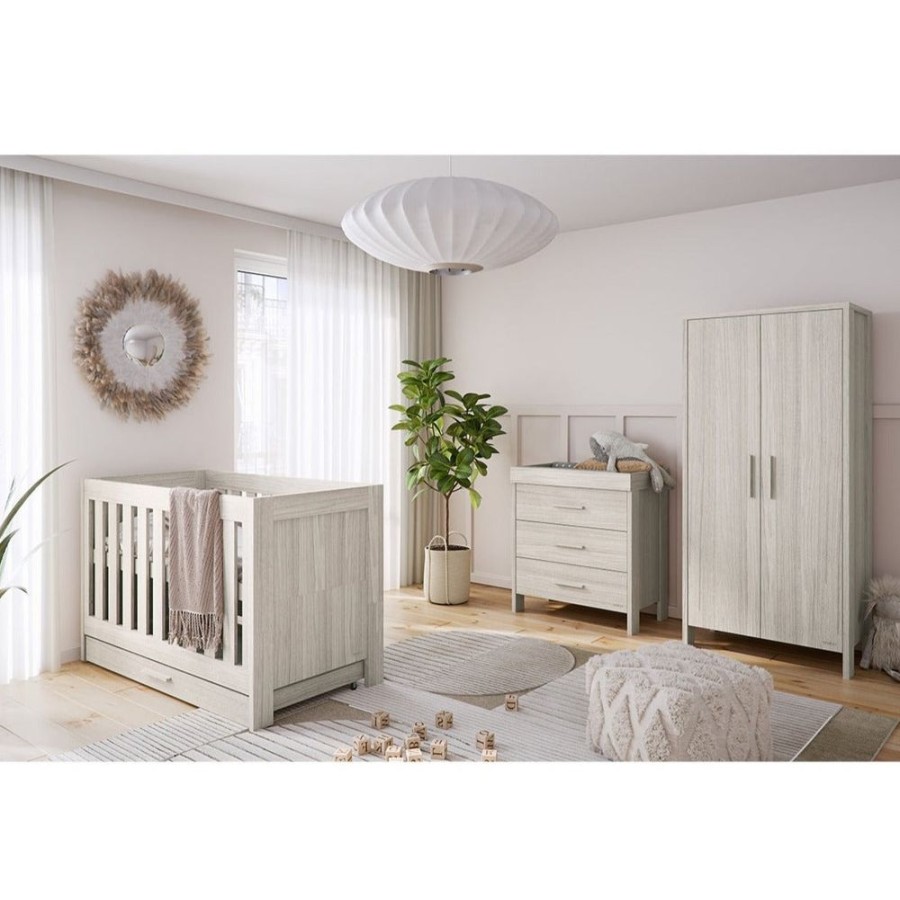 Nursery & Home Millie & Ralph 3 Piece Sets | Venicci Forenzo Nordic White 3Pc Furniture Set