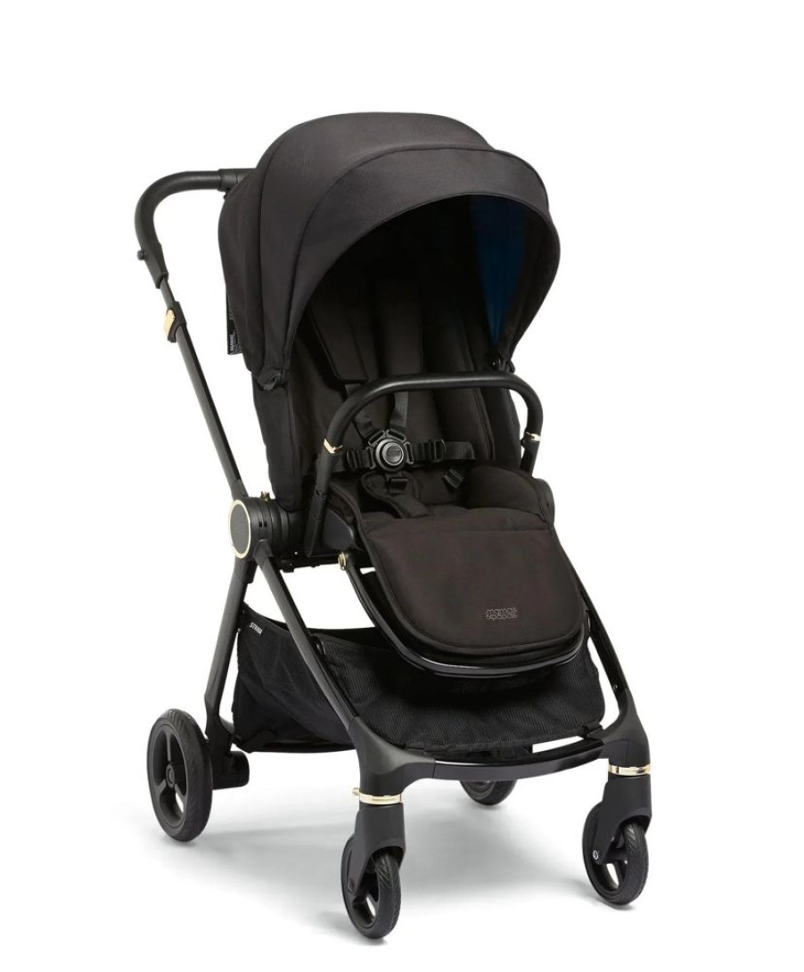 Prams & Pushchairs Millie & Ralph | Mamas & Papas Strada 7 Pc Complete Travel Bundle With Cybex Aton B2 Ca