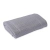 Nursery & Home Millie & Ralph Gifts | Grey Soft Cotton Cellular Pram Blanket