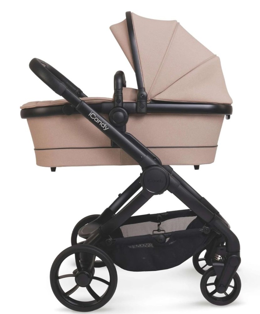 Prams & Pushchairs iCandy | Icandy Peach 7 Travel Bundle With Pebble 360 & Base - Jet/Cookie