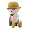 Nursery & Home Little Dutch Soft Toys | Little Dutch Little Farm - Cuddle Doll - Farmer Jim With Cheese