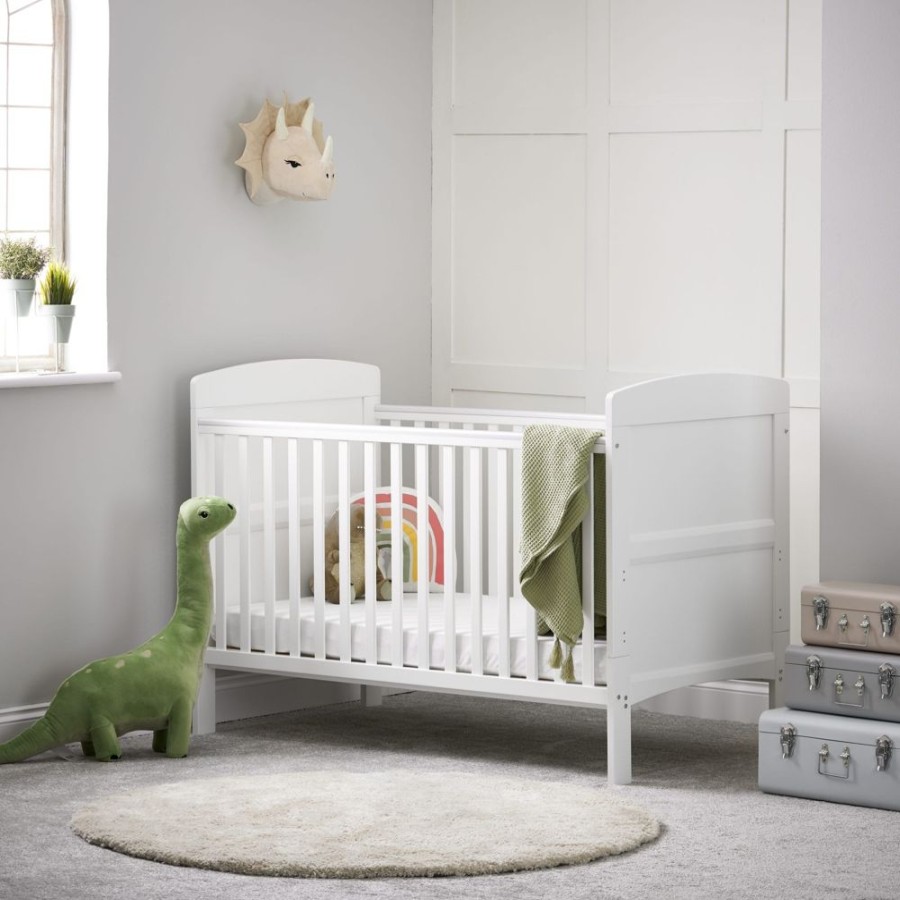 Nursery & Home Obaby 2 Piece Sets | Grace 2 Piece Room Set White | Obaby Grace | Millie & Ralph