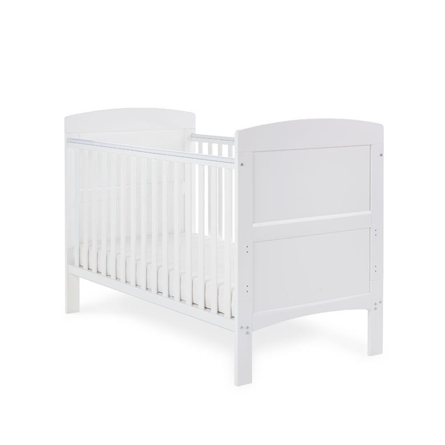 Nursery & Home Obaby 2 Piece Sets | Grace 2 Piece Room Set White | Obaby Grace | Millie & Ralph