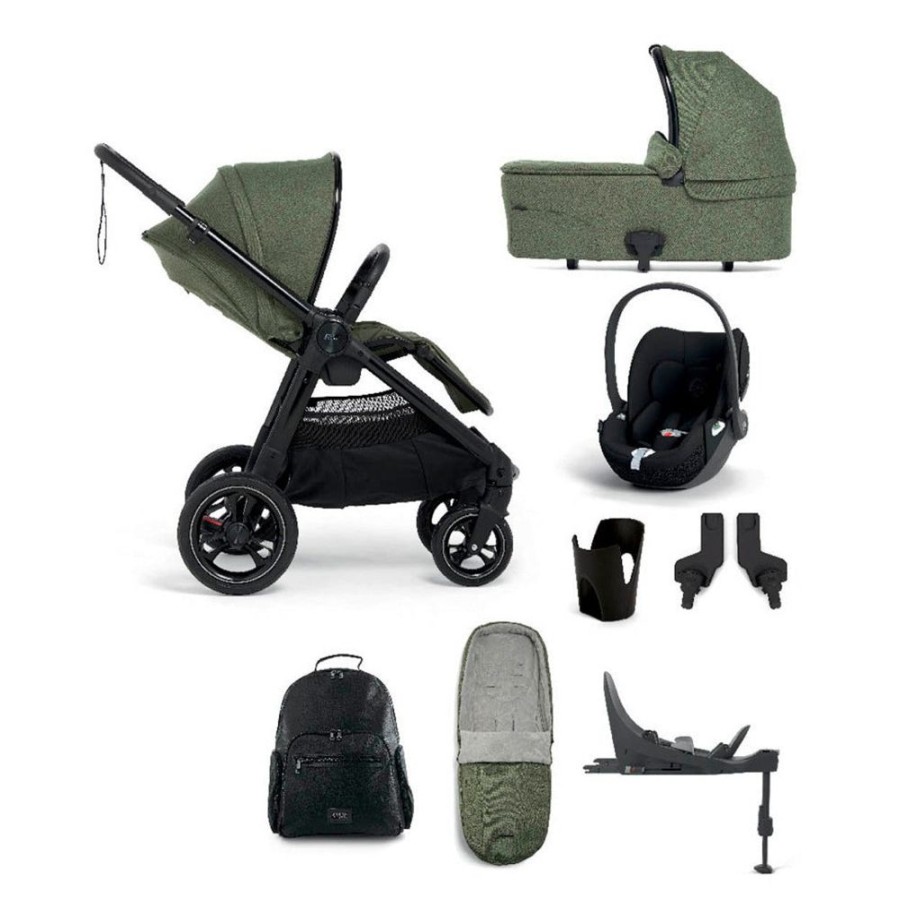 Prams & Pushchairs Millie & Ralph | Mamas & Papas Ocarro 8 Pc Complete Travel Bundle With Cloud T & Base -