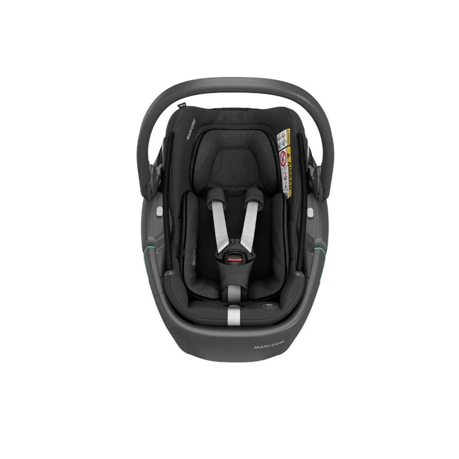 Prams & Pushchairs Maxi-Cosi | Maxi-Cosi Coral 360 I-Size Car Seat - Essential Black