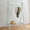 Nursery & Home CuddleCo Wardrobes | Cuddleco Nola Clothes Rail - Sage Green