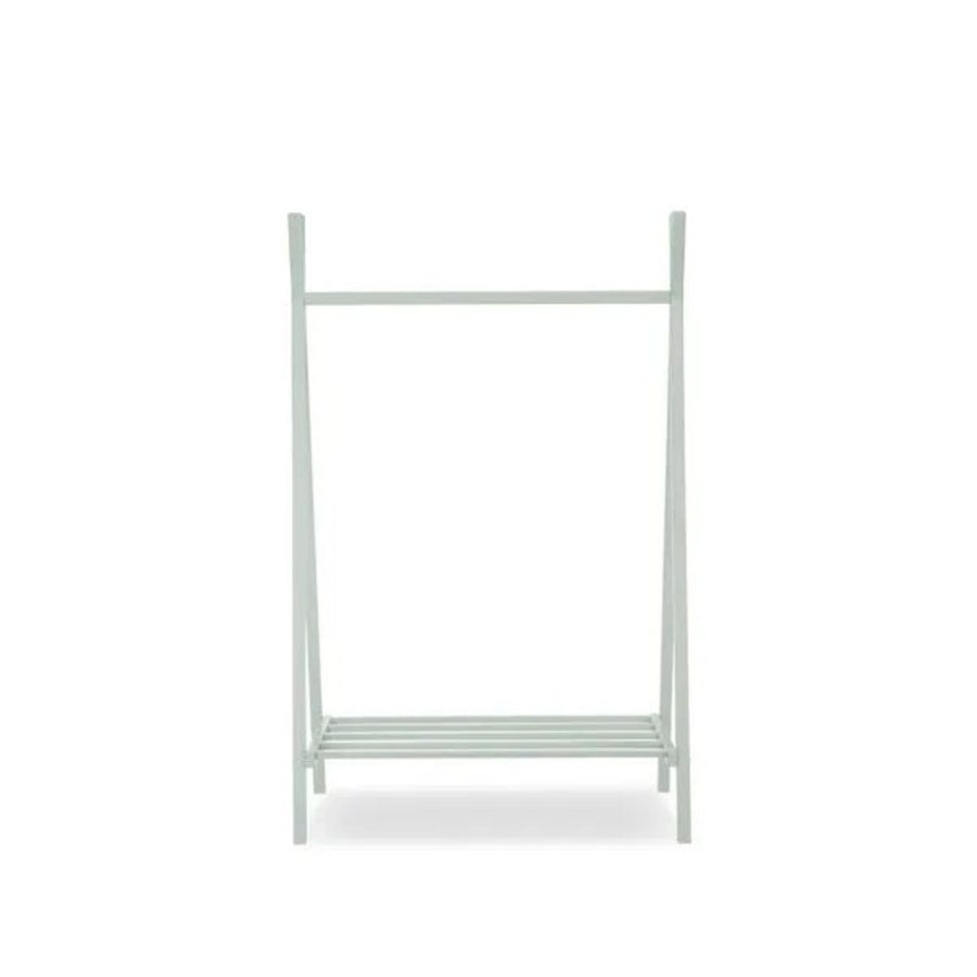 Nursery & Home CuddleCo Wardrobes | Cuddleco Nola Clothes Rail - Sage Green