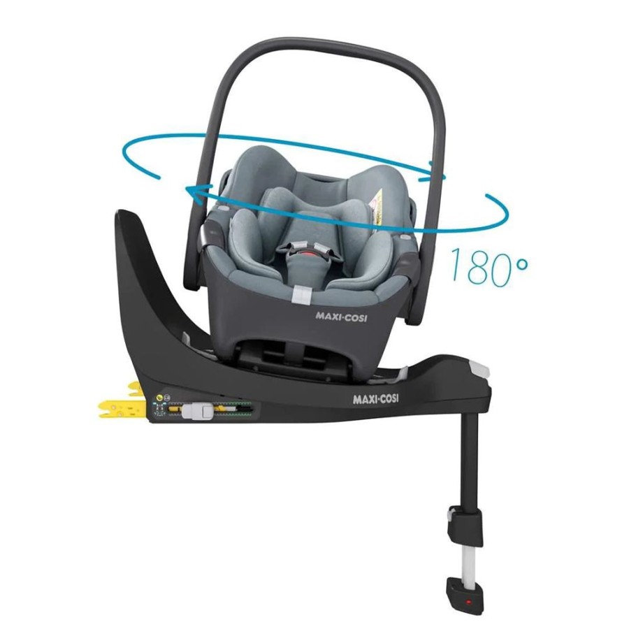 Prams & Pushchairs Millie & Ralph | Maxi-Cosi Pebble 360 I-Size Car Seat - Essential Grey