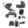 Prams & Pushchairs Millie & Ralph | Mamas & Papas Flip Xt - 8 Pc Complete Travel Bundle With Aton B2 - Na